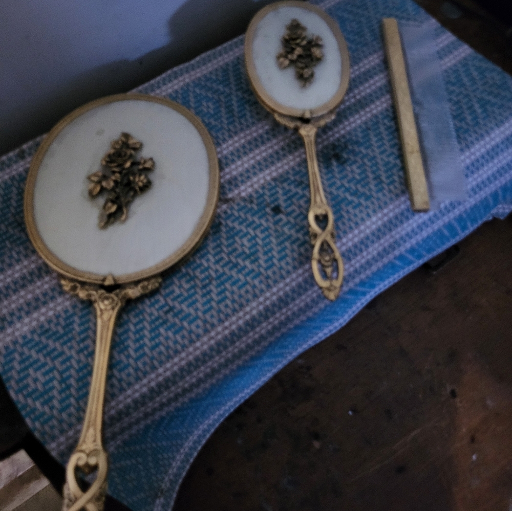 Vintage Mirror Set Memorabilia
